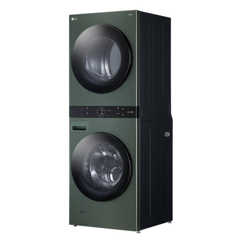 LG Washer & Dryer Set with Stackable 4.5 Cubic Feet Smart Front Load